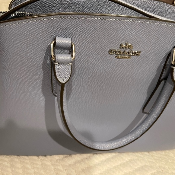 Baby blue Coach F28976 with silver hardware - Picture 12 of 15